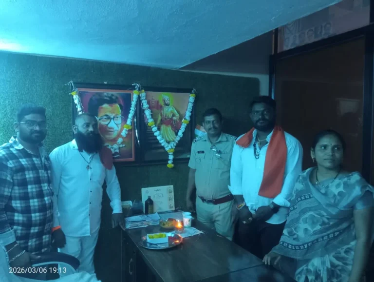 सेलू शहरातील विकास चौकात तिथीनुसार छत्रपती शिवाजी महाराज जयंती मोठ्या उत्साहात आणि जल्लोषात साजरी